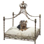 Jeweled Crown Canopy Pet Bed Dog / Cat