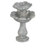 2 Tier Fairy Garden Fountain / Birdbath