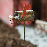 Miniature Rustic Mailbox Pick