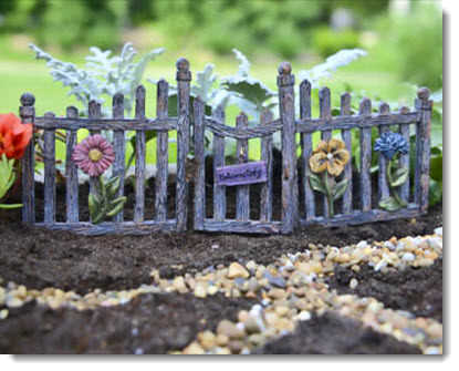 Mini Gate Miniature Gate Fairy Flower Gate Fairy Garden Gate 