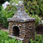 Fairy Garden Outdoor Fireplace Chimney