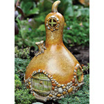 Fiddlehead Gourd Fairy House