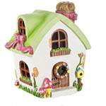 Colorful Light Up Fairy Cottage