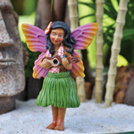 Miniature Polynesian Garden Hula Fairy