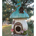 Enchanted Toadstool Birdhouse