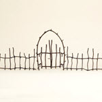 Miniature Garden Crooked Arbor with Gate