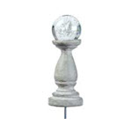 Miniature Gazing Ball on Pedestal