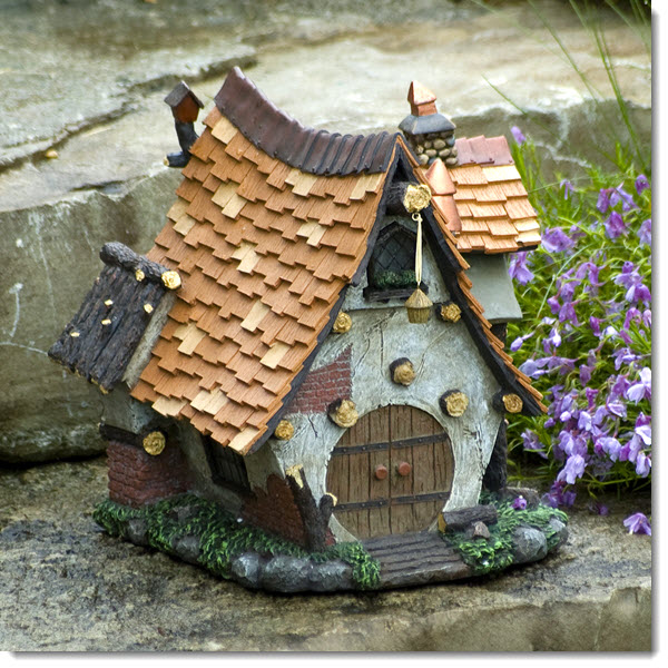 miniature fairy garden crooked little house 
