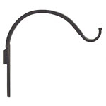 16" Arched Wall Hook - Black