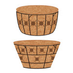 16" Side Planting Basket with Liner