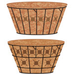 20" Side Planting Basket with Liner