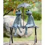 Frog Lovers Garden Sculpture