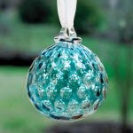 Glass Aromatherapy Ball - Aqua