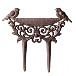 Cast Iron Boot Scraper - Bird