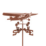 Airplane Tri Motor Weathervane - Roof, Deck, or Garden Mount