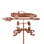 Car C4 Corvette (1984-1996) Weathervane - Roof, Deck, or Garden Mount