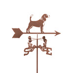 Beagle Dog Weathervane - Roof, Deck, or Garden Mount