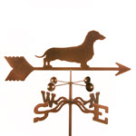 Daschund Dog Weathervane - Roof, Deck, or Garden Mount