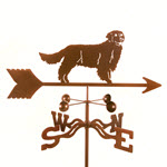 Golden Retreiver Dog Weathervane - Roof, Deck, or Garden Mount