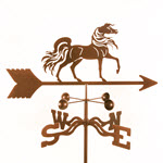 Arabian Horse Weathervane - Roof, Deck, or Garden Mount