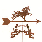 Tennessee Walker Horse Weathervane - Roof, Deck, or Garden Mount