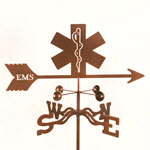 EMS Weathervane - Roof, Deck, or Garden Mount