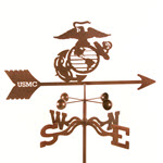 Marines Weathervane - Roof, Deck, or Garden Mount