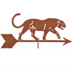 Panther Weathervane Topper