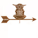 Airforce Weathervane Topper