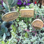 Terracotta Plant Picks - Dig Bloom Grow